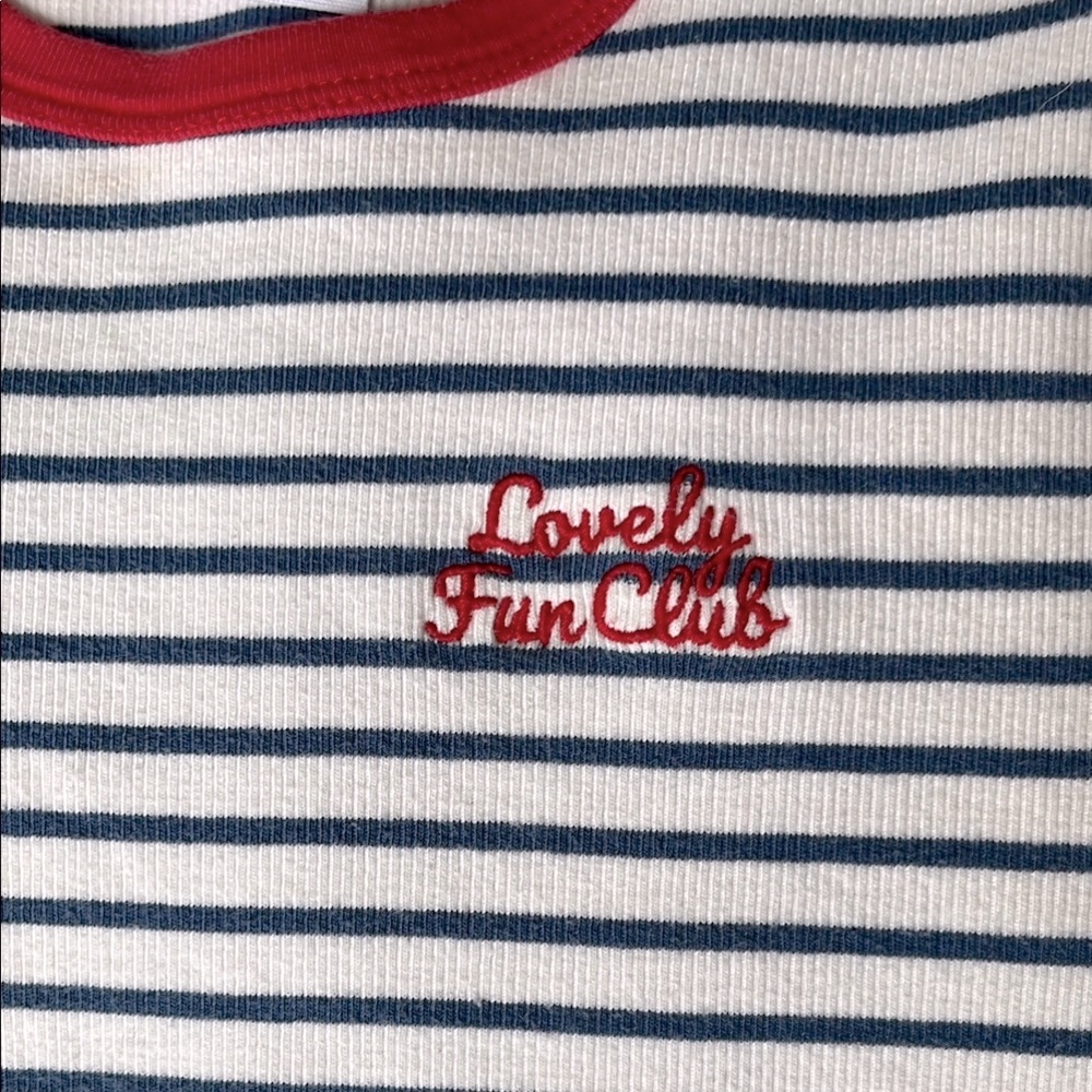 Zara Kids Striped T-Shirt - Red and White - Picture 2 of 5